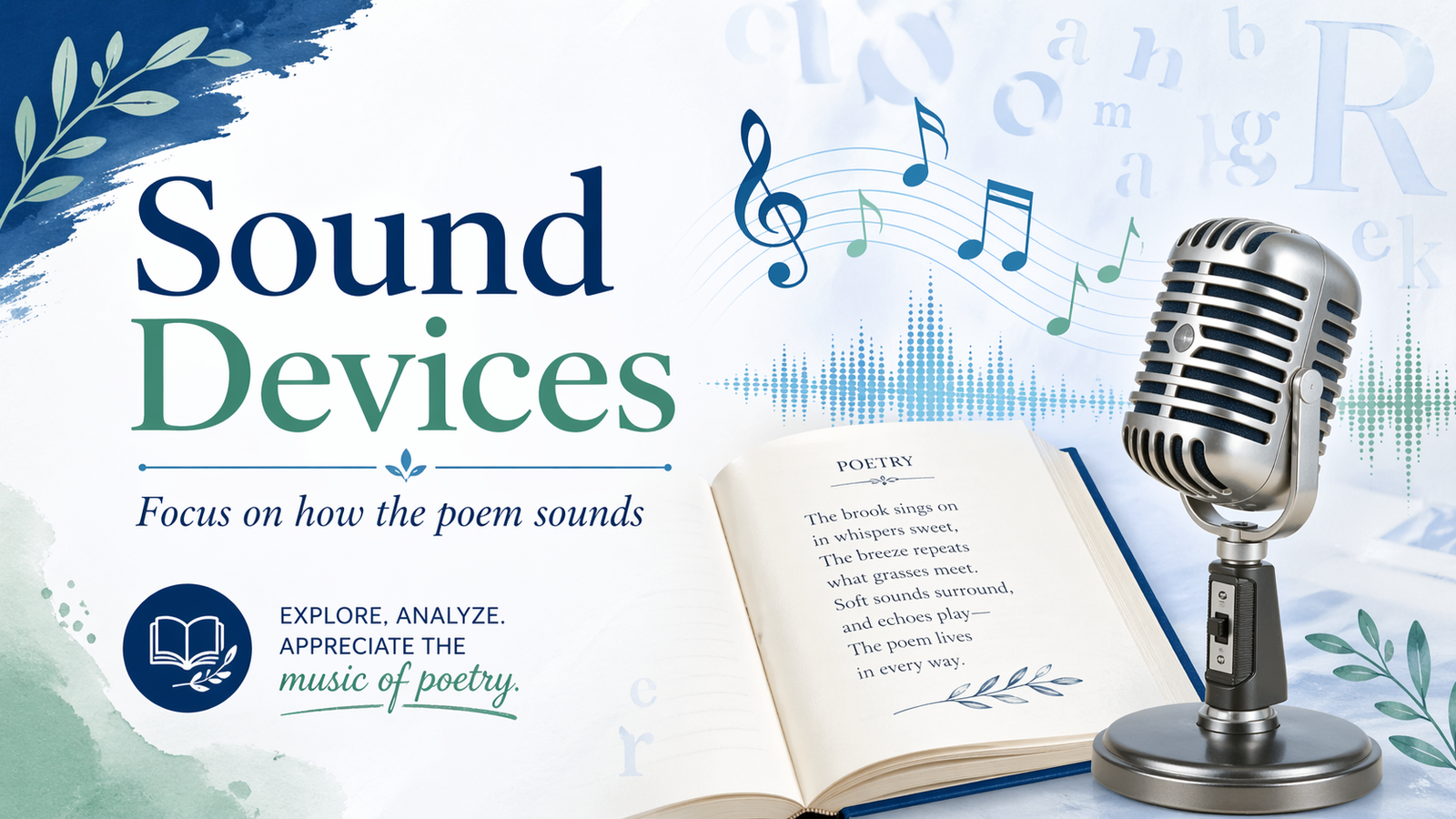 What are poetic devices